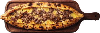 Braised Beef & Cheese Pita