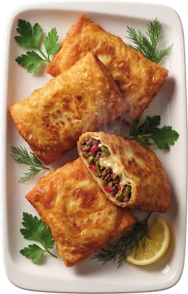 Cured Beef & Cheese Pastry